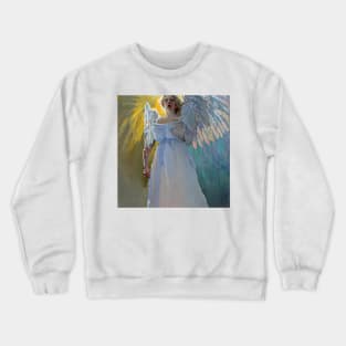 singing angel Crewneck Sweatshirt